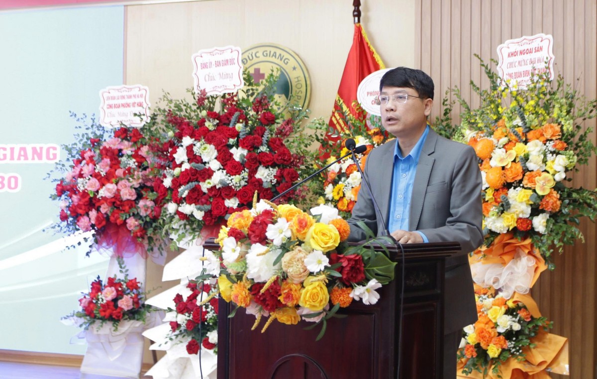 Công đoàn Bệnh viện Đa khoa Đức Giang: Gắn kết - Đổi mới - Đồng hành nâng cao chất lượng chăm sóc sức khỏe nhân dân