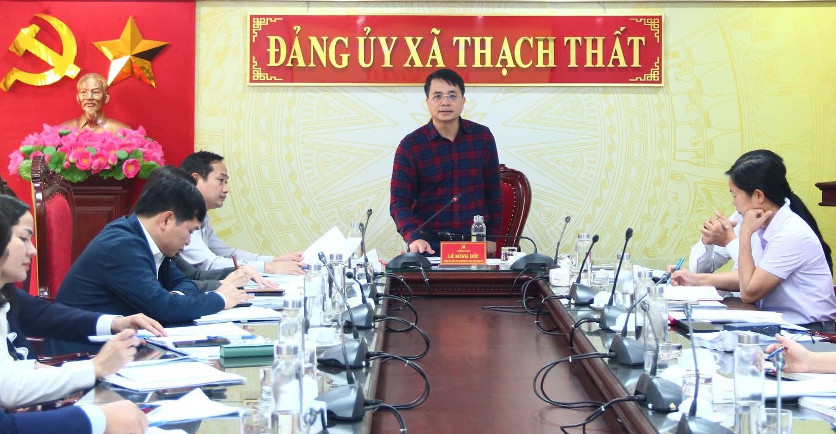 Xã Thạch Thất triển khai nhiệm vụ trọng tâm phục vụ bầu cử đại biểu Quốc hội khóa XVI và đại biểu HĐND nhiệm kỳ 2026 - 2031 Xã Thạch Thất triển khai nhiệm vụ trọng tâm phục vụ bầu cử đại biểu Quốc hội khóa XVI và đại biểu HĐND nhiệm kỳ 2026 - 2031
