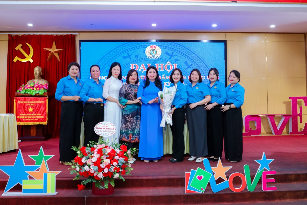 Trường mầm non Hàng Đào nâng cao chất lượng hoạt động, chăm lo thiết thực cho đoàn viên