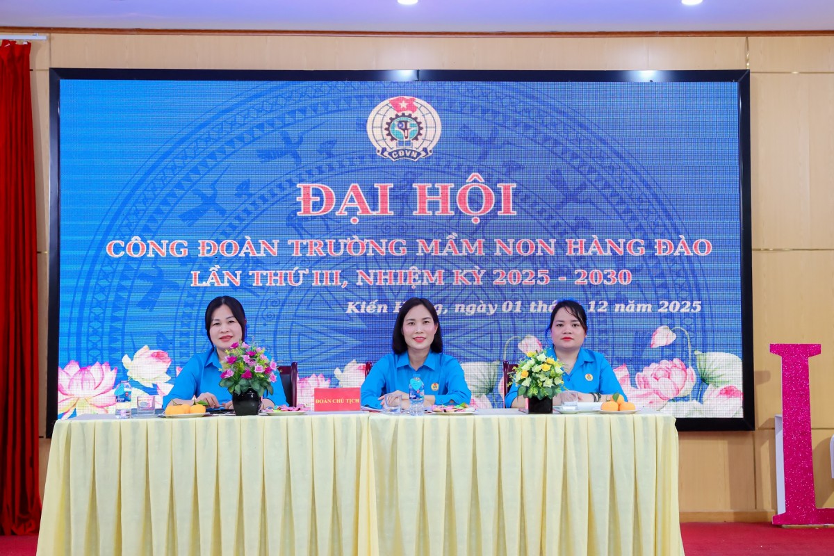 Trường mầm non Hàng Đào nâng cao chất lượng hoạt động, chăm lo thiết thực cho đoàn viên Trường mầm non Hàng Đào nâng cao chất lượng hoạt động, chăm lo thiết thực cho đoàn viên