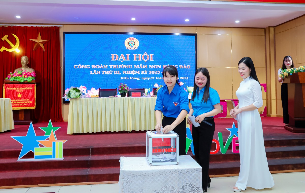 Trường mầm non Hàng Đào nâng cao chất lượng hoạt động, chăm lo thiết thực cho đoàn viên Trường mầm non Hàng Đào nâng cao chất lượng hoạt động, chăm lo thiết thực cho đoàn viên