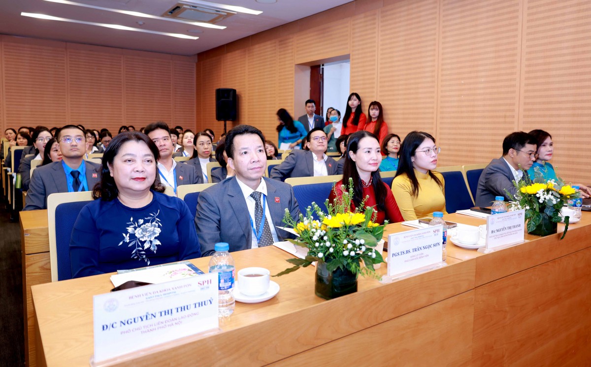 TRỰC TUYẾN: Đại hội Công đoàn Bệnh viện Đa khoa Xanh Pôn lần thứ XXV, nhiệm kỳ 2025 - 2030