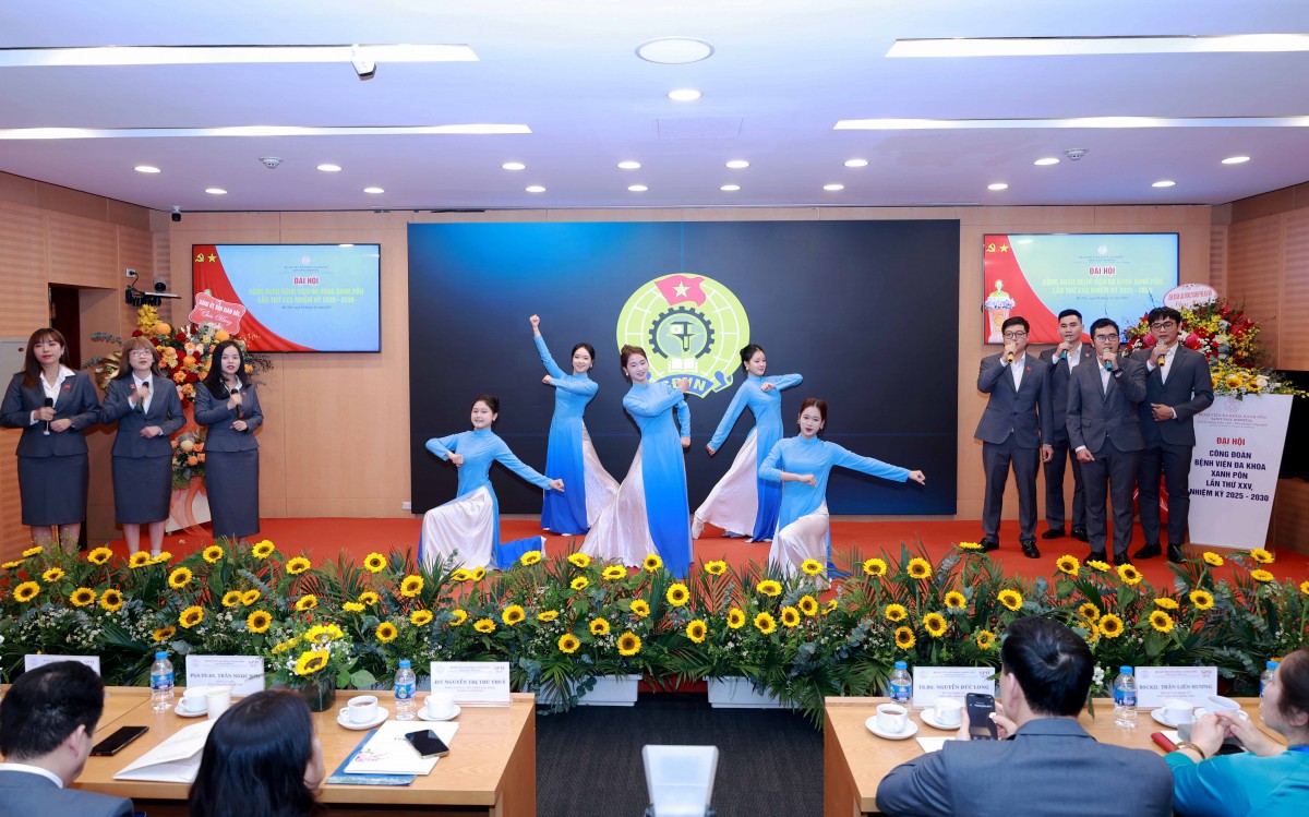 TRỰC TUYẾN: Đại hội Công đoàn Bệnh viện Đa khoa Xanh Pôn lần thứ XXV, nhiệm kỳ 2025 - 2030