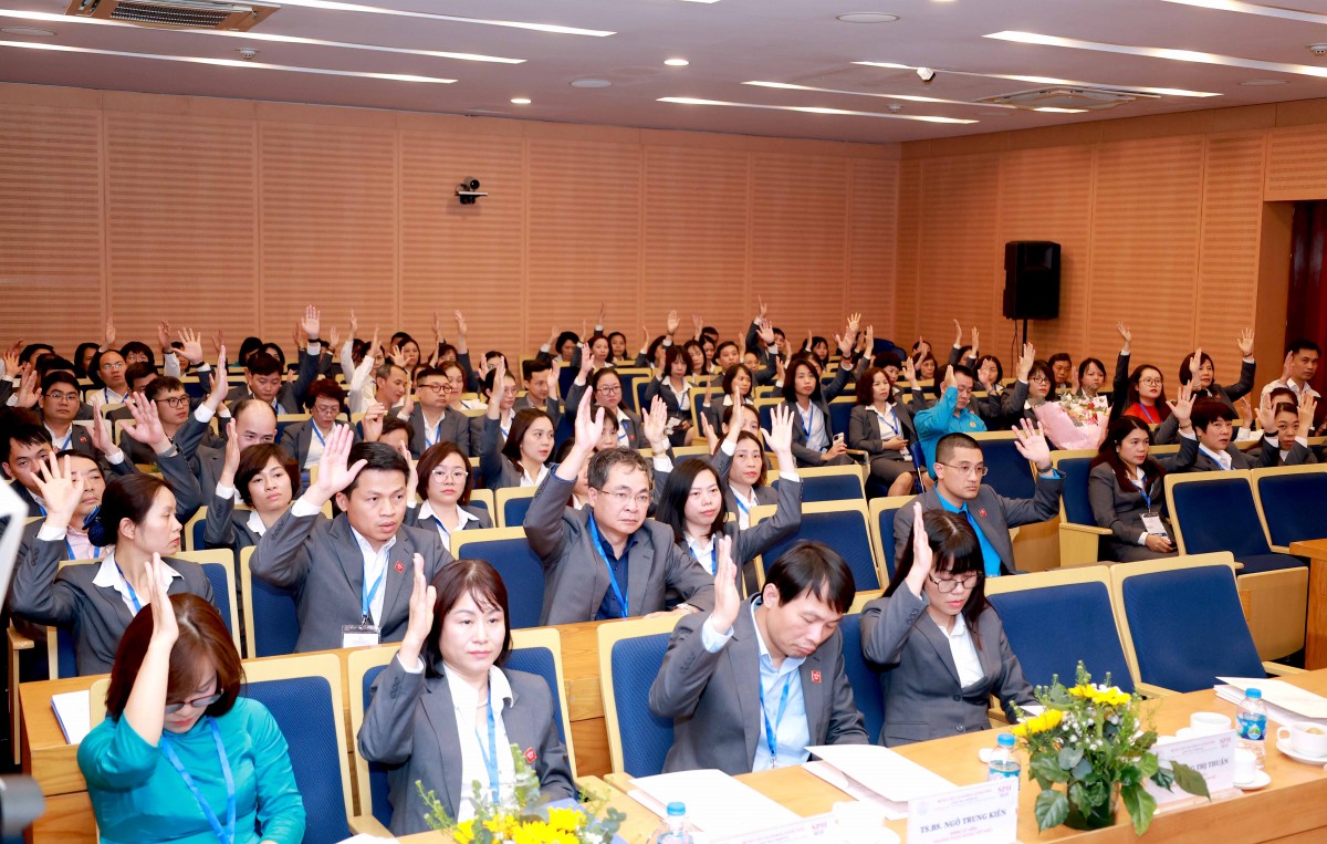 TRỰC TUYẾN: Đại hội Công đoàn Bệnh viện Đa khoa Xanh Pôn lần thứ XXV, nhiệm kỳ 2025 - 2030