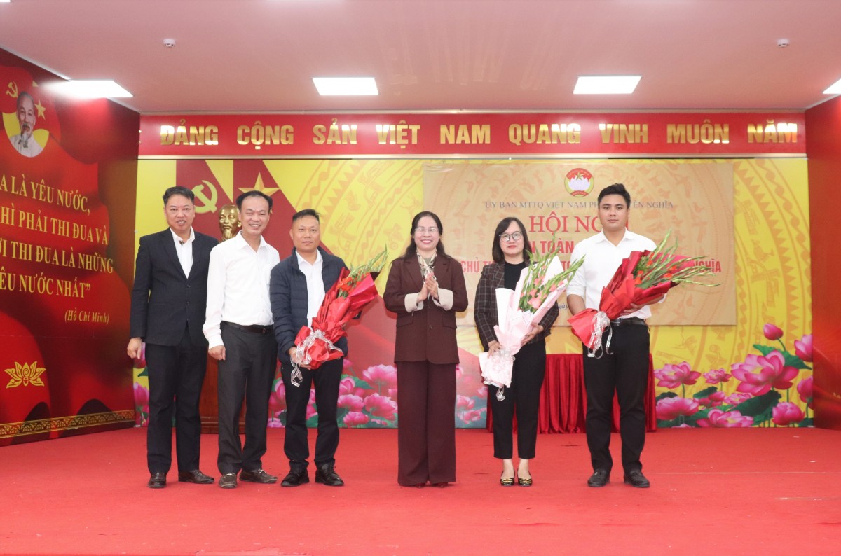 Phường Yên Nghĩa kiện toàn chức danh Phó Chủ tịch Ủy ban MTTQ Việt Nam phường