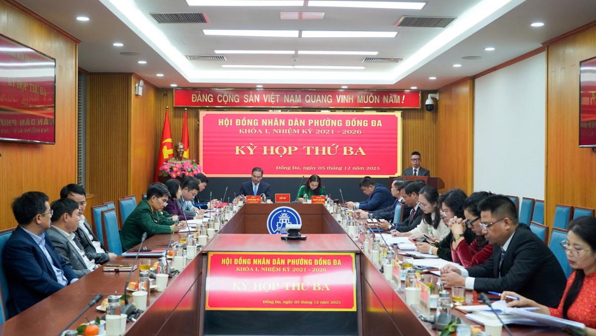 HĐND phường Đống Đa: Quyết nghị các giải pháp đột phá, tạo tiền đề cho năm 2026