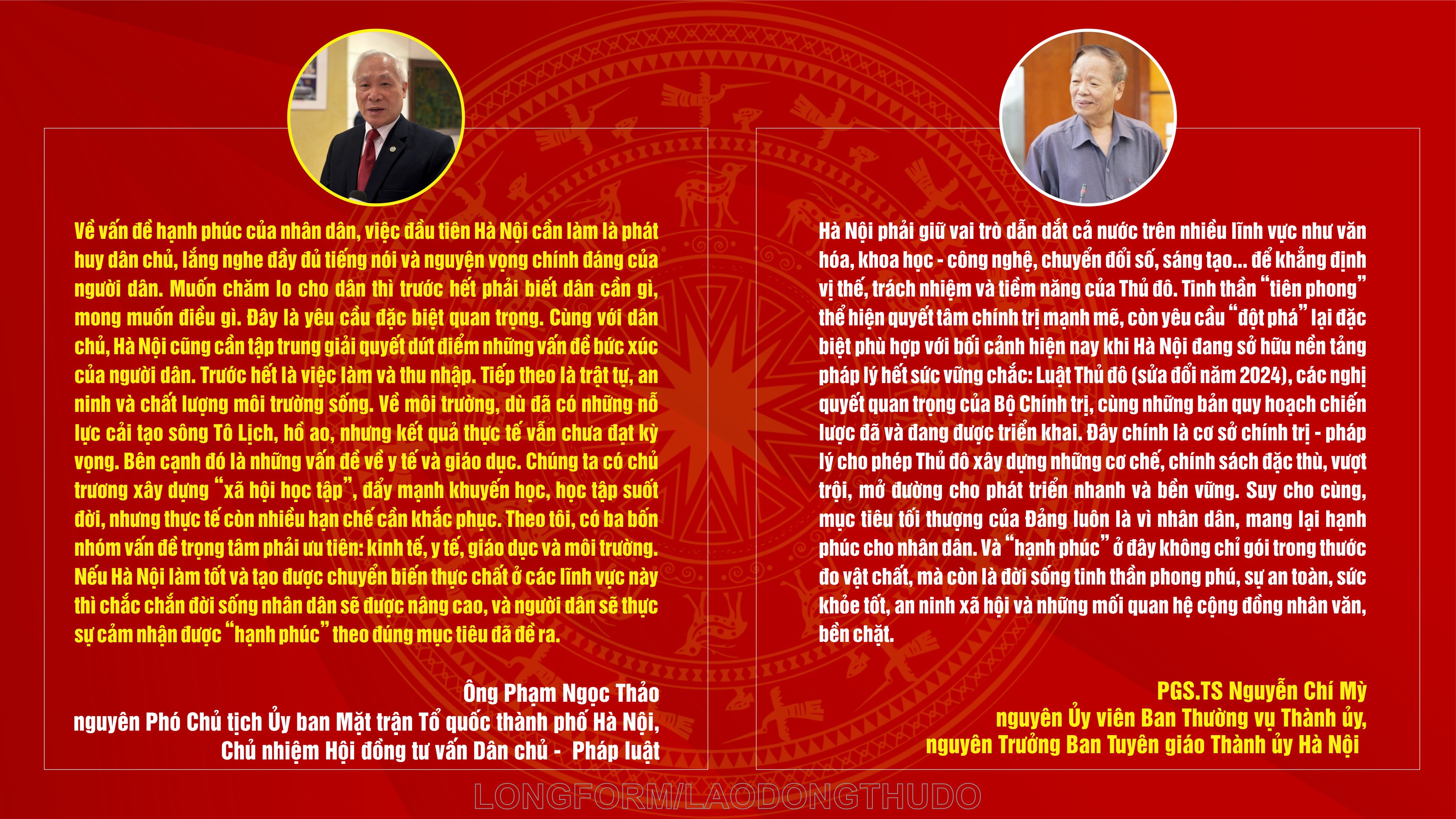 Kỳ 1: Tư tưởng “hạnh phúc của Nhân dân”, quan điểm nhất quán của Đảng