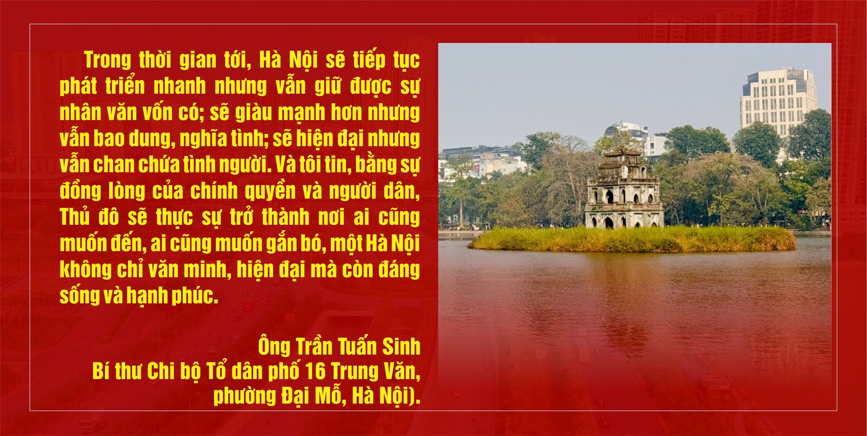 Kỳ 2: Hạnh phúc được xây dựng từ cơ sở: Góc nhìn từ Thủ đô