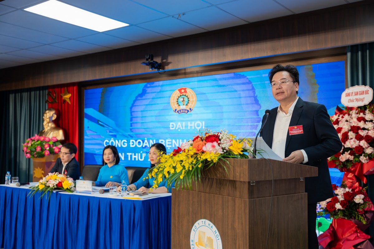 Đại hội Công đoàn Bệnh viện Thanh Nhàn nhiệm kỳ 2025 - 2030