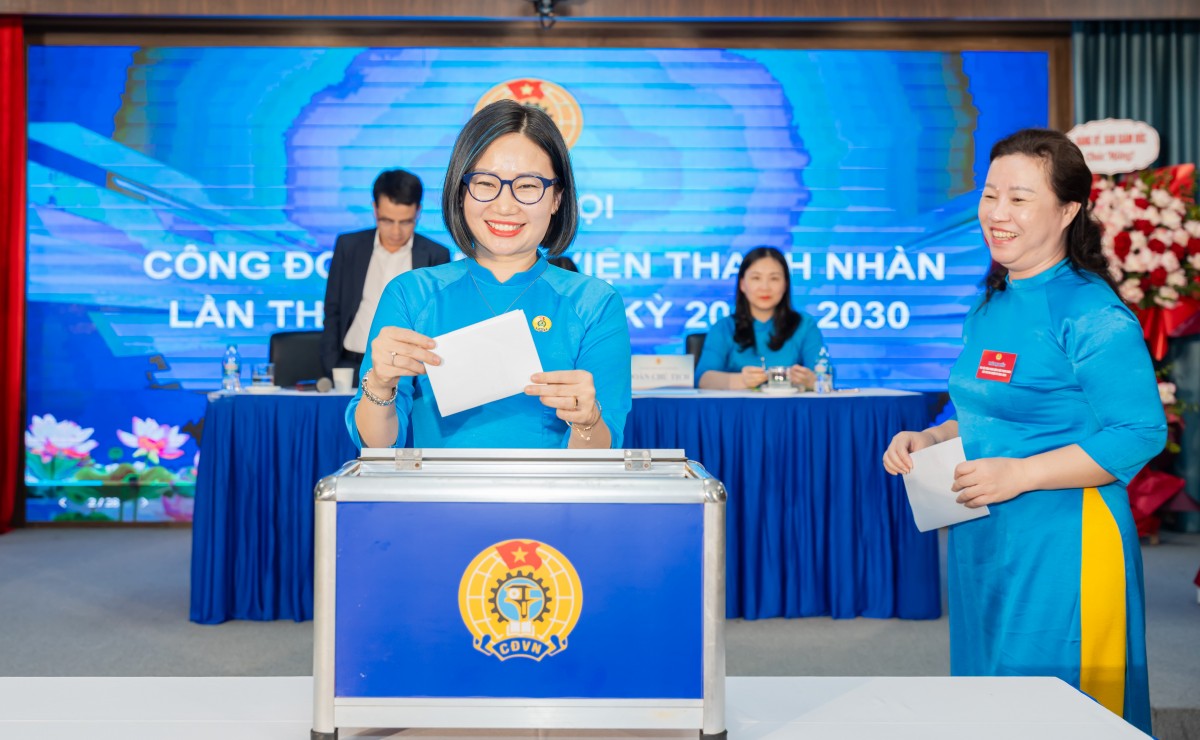 Đại hội Công đoàn Bệnh viện Thanh Nhàn nhiệm kỳ 2025 - 2030