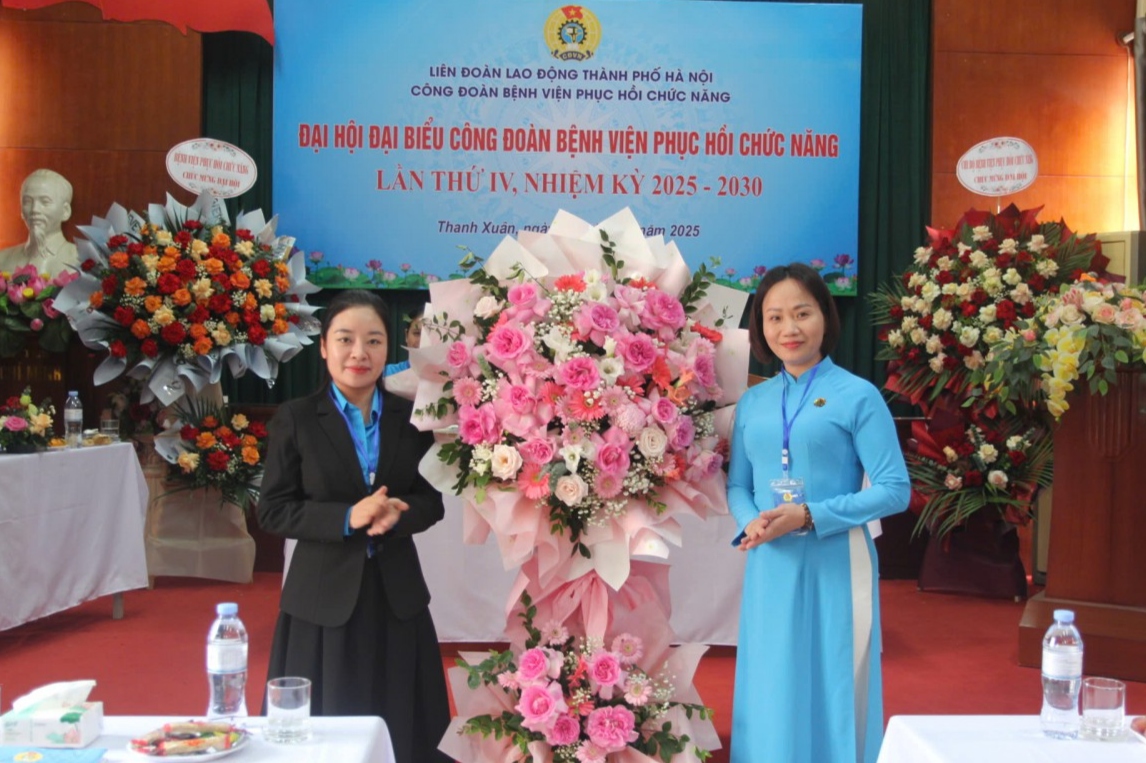 Đại hội Công đoàn Bệnh viện Phục hồi chức năng nhiệm kỳ 2025 - 2030