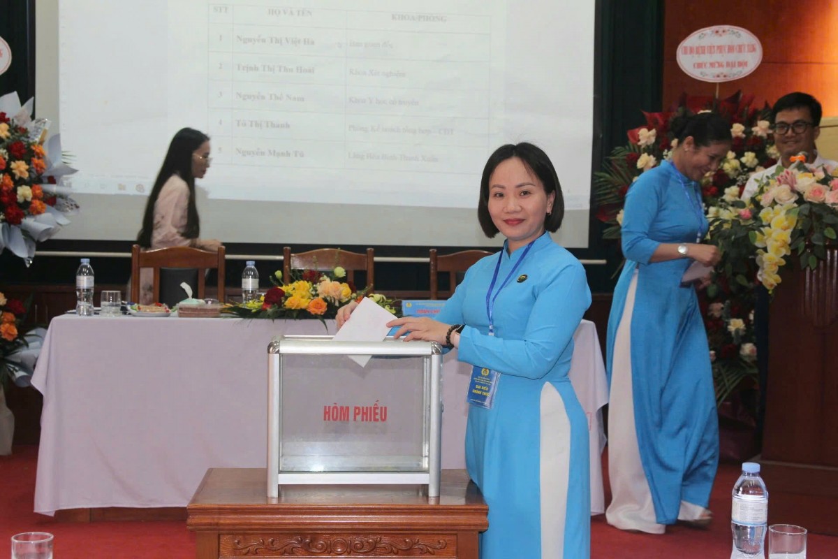 Đại hội Công đoàn Bệnh viện Phục hồi chức năng nhiệm kỳ 2025 - 2030