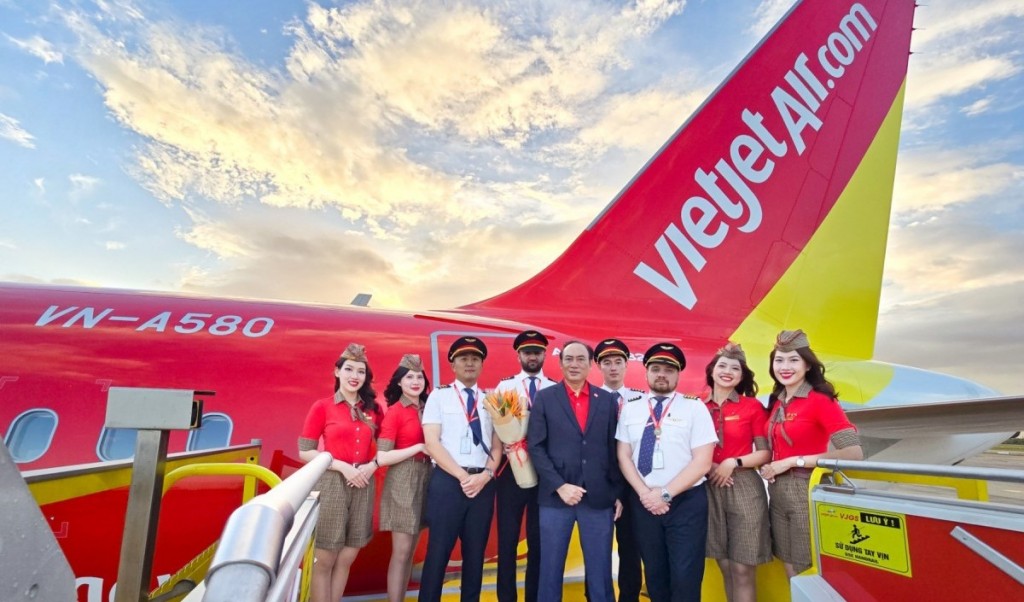 Vietjet đón 22 tàu bay mới trong dịp Noel, tiếp tục bứt phá với đội tàu hàng đầu khu vực
