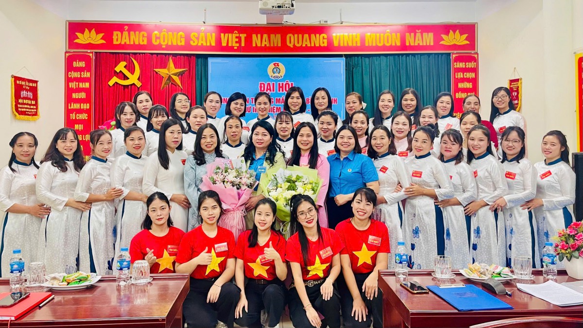 Công đoàn Trường Mầm non Bình Minh tổ chức thành công Đại hội nhiệm kỳ 2025 - 2030 Công đoàn Trường Mầm non Bình Minh tổ chức thành công Đại hội nhiệm kỳ 2025 - 2030