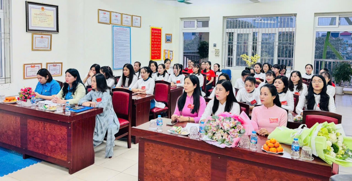 Công đoàn Trường Mầm non Bình Minh tổ chức thành công Đại hội nhiệm kỳ 2025 - 2030 Công đoàn Trường Mầm non Bình Minh tổ chức thành công Đại hội nhiệm kỳ 2025 - 2030