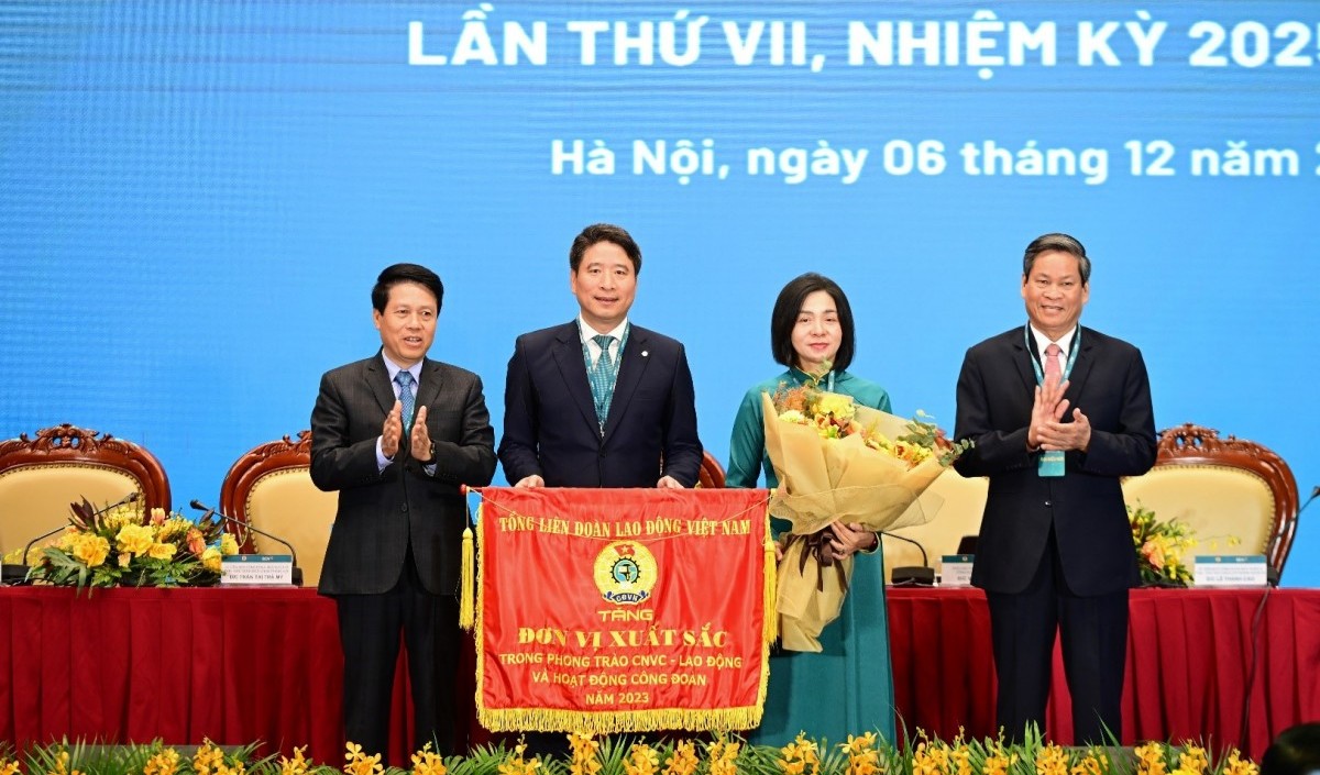 Công đoàn BIDV tổ chức thành công Đại hội đại biểu lần thứ VII, nhiệm kỳ 2025 - 2030