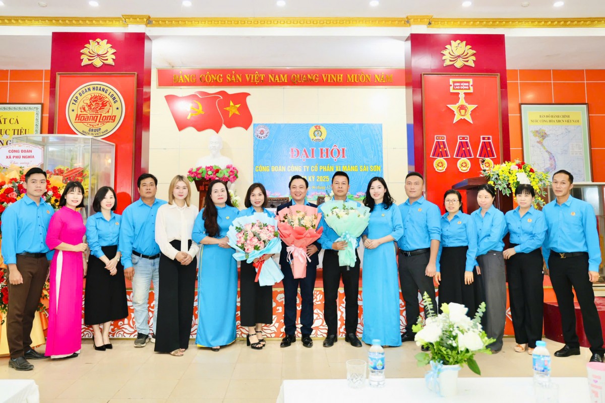 Công đoàn Công ty Cổ phần Xi măng Sài Sơn: Chăm lo thiết thực cho người lao động Công đoàn Công ty Cổ phần Xi măng Sài Sơn: Chăm lo thiết thực cho người lao động