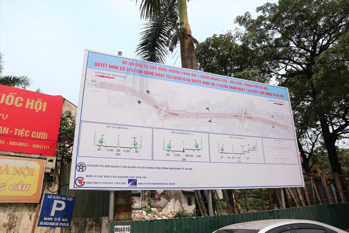 Hà Nội: Quyết tâm về đích công tác giải phóng mặt bằng Vành đai I