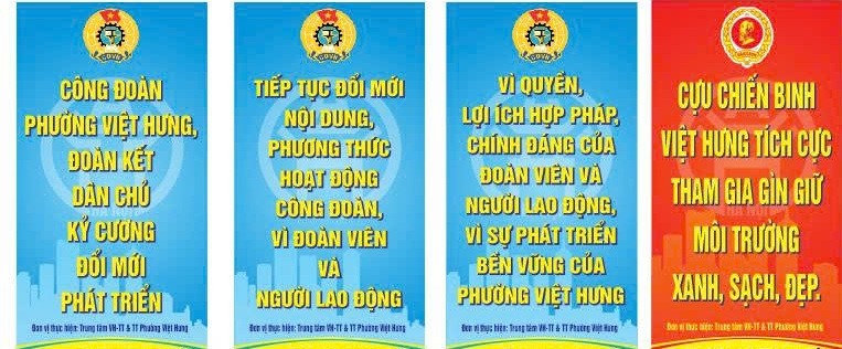 Phường Việt Hưng ra mắt 2 mô hình “Tuyến đường tuyên truyền về MTTQ Việt Nam và các tổ chức chính trị - xã hội” Phường Việt Hưng ra mắt 2 mô hình “Tuyến đường tuyên truyền về MTTQ Việt Nam và các tổ chức chính trị - xã hội”