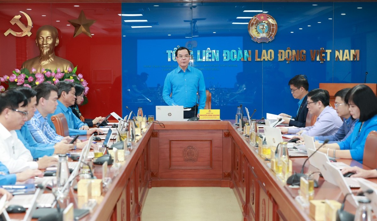 Tổng LĐLĐ Việt Nam bàn giải pháp phát triển đoàn viên, hoàn thiện chương trình công tác năm 2026