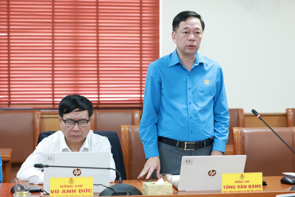 Tổng LĐLĐ Việt Nam bàn giải pháp phát triển đoàn viên, hoàn thiện chương trình công tác năm 2026