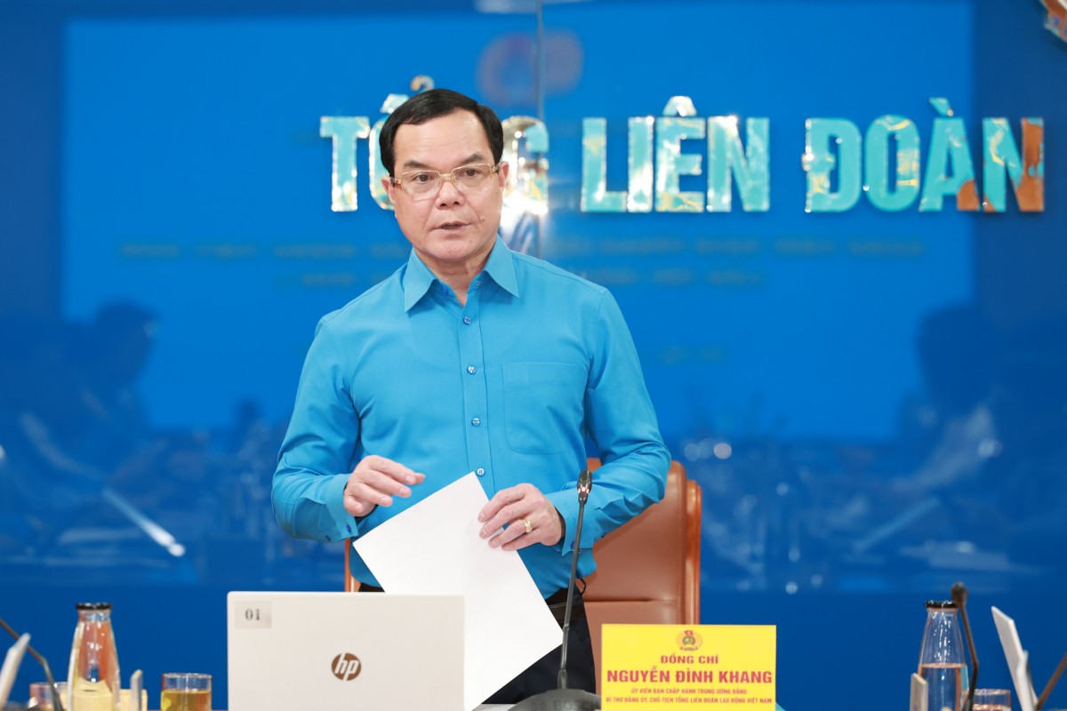 Tổng LĐLĐ Việt Nam bàn giải pháp phát triển đoàn viên, hoàn thiện chương trình công tác năm 2026