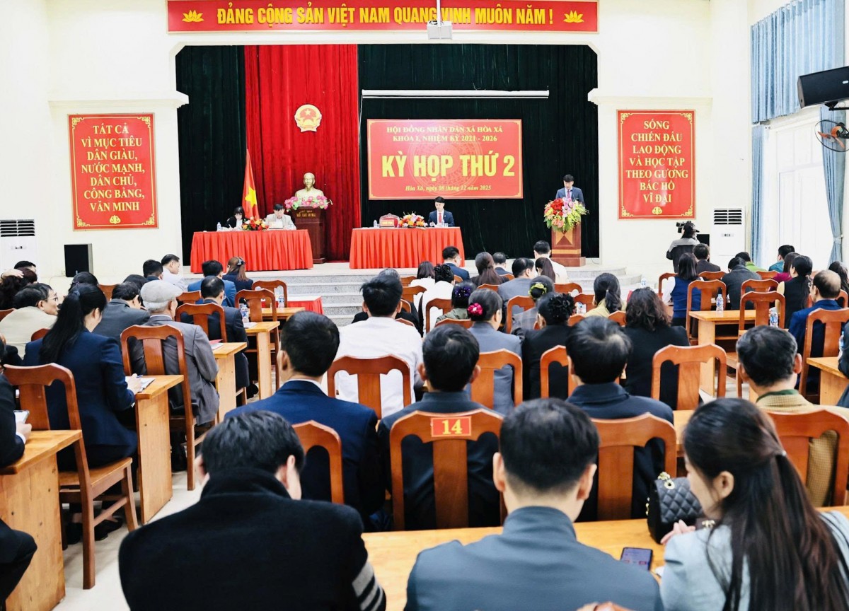 Xã Hòa Xá: Kinh tế tăng trưởng 9,81%, quyết nghị thích ứng mô hình chính quyền mới Xã Hòa Xá: Kinh tế tăng trưởng 9,81%, quyết nghị thích ứng mô hình chính quyền mới