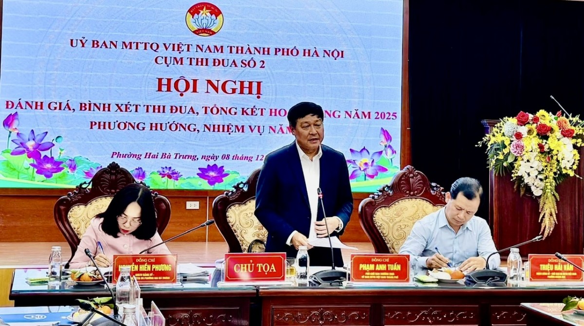 Cụm thi đua số 2 tổng kết năm 2025, đề ra phương hướng năm 2026