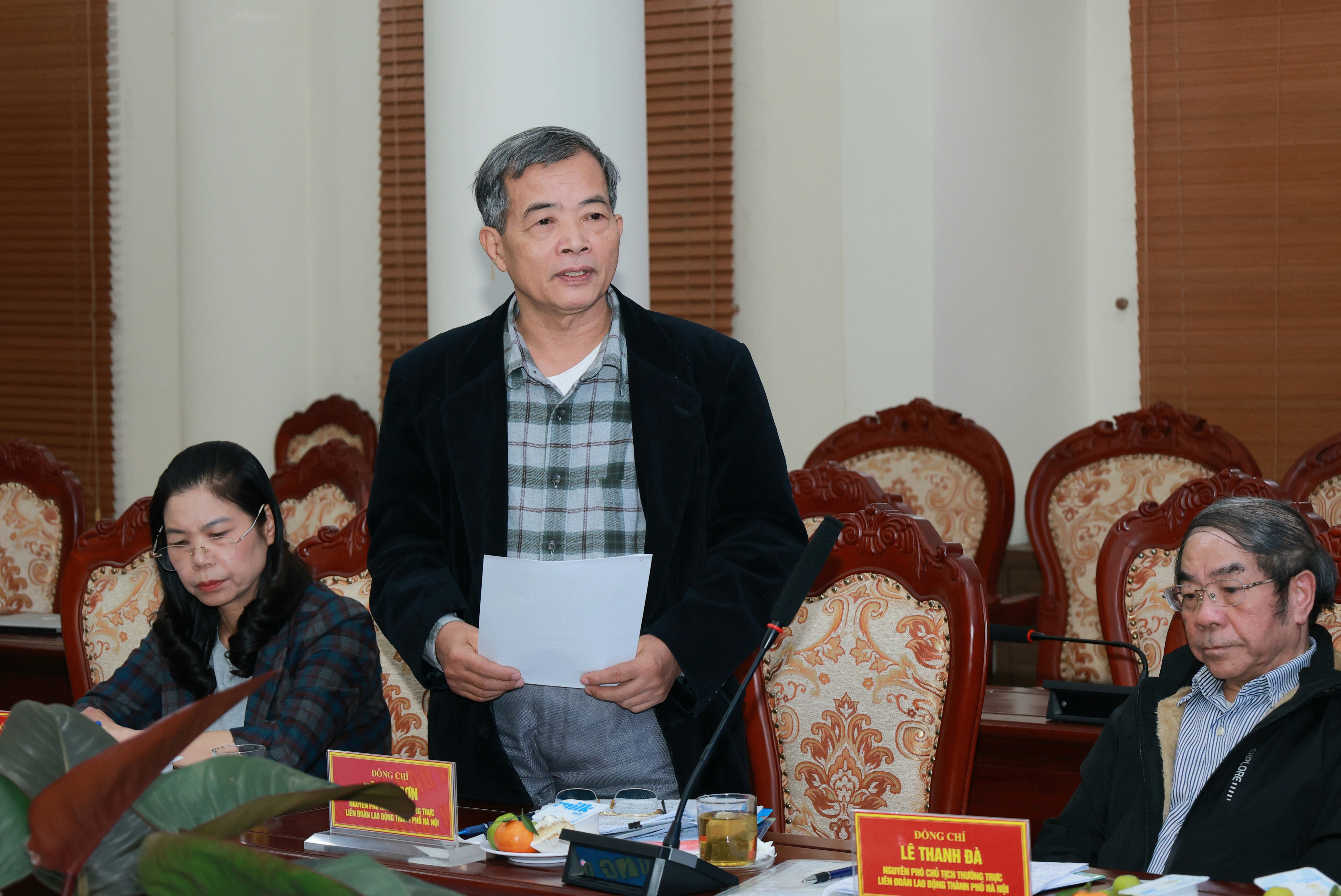 Nhiều ý kiến tâm huyết, trách nhiệm đóng góp vào dự thảo báo cáo chính trị Đại hội Công đoàn thành phố Hà Nội lần thứ XVIII Nhiều ý kiến tâm huyết, trách nhiệm đóng góp vào dự thảo báo cáo chính trị Đại hội Công đoàn thành phố Hà Nội lần thứ XVIII