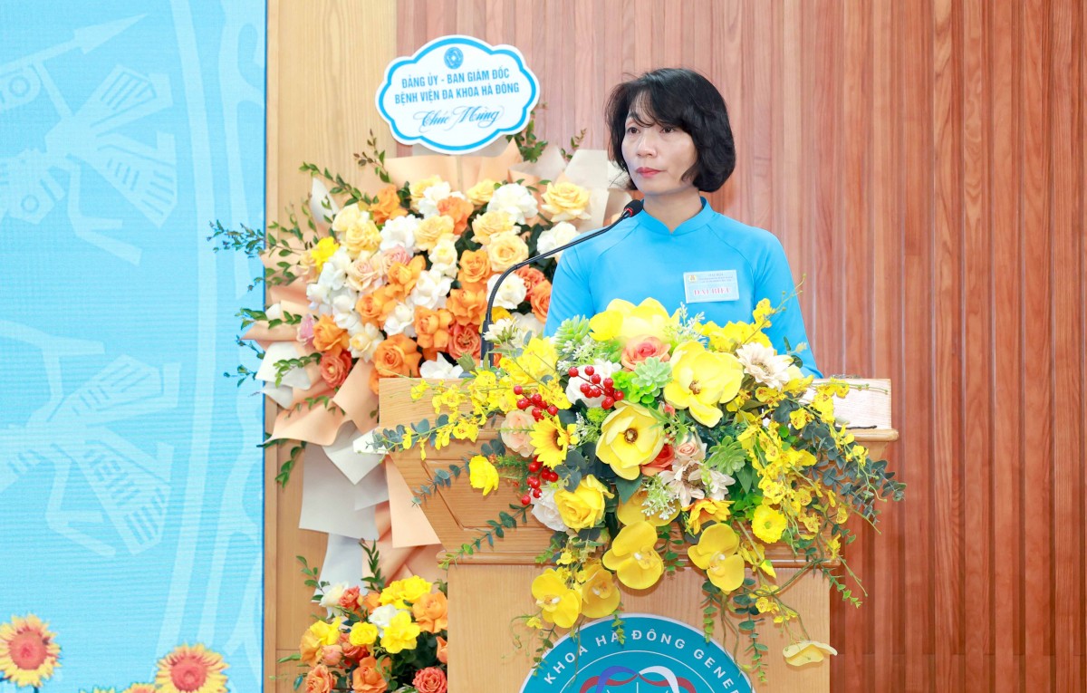 TRỰC TUYẾN: Đại hội Công đoàn Bệnh viện Đa khoa Hà Đông lần thứ XVII, nhiệm kỳ 2025 - 2030