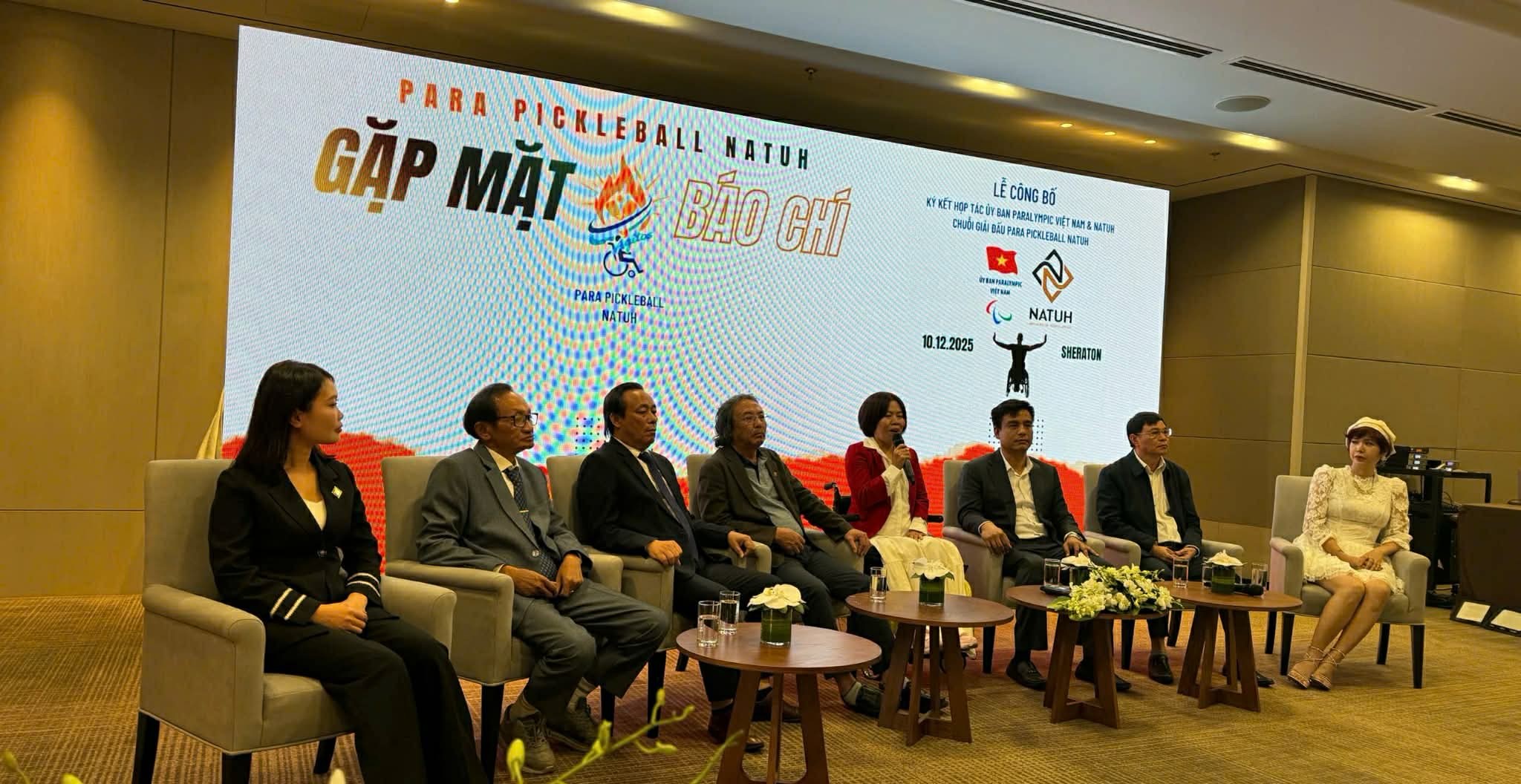 Công bố Chuỗi giải ParaNatuh Pickleball với chủ đề