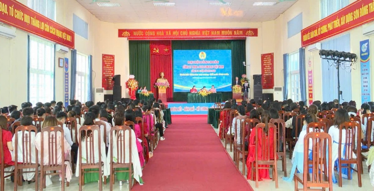 Tổ chức thành công Đại hội Công đoàn Công ty TNHH Julie Sandlau Việt Nam Tổ chức thành công Đại hội Công đoàn Công ty TNHH Julie Sandlau Việt Nam