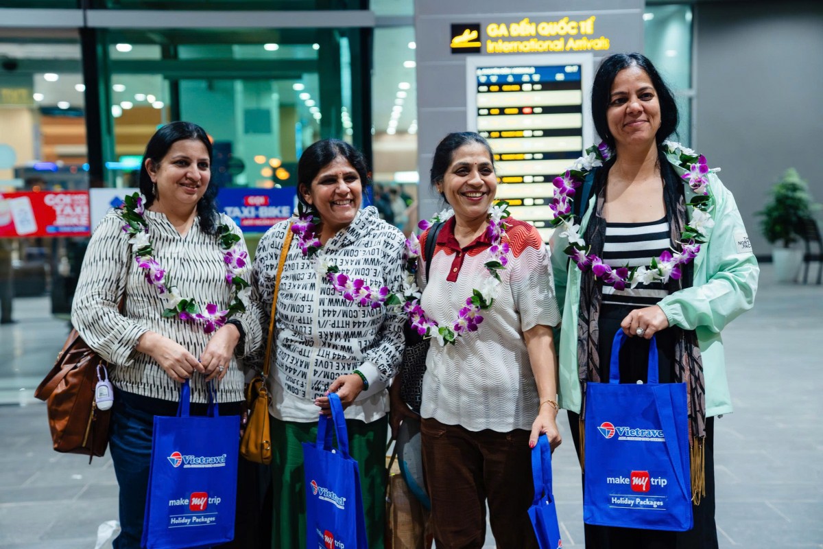 Chuyến bay thẳng mới từ New Delhi tạo tiền đề cho Phú Quốc thành điểm đến hàng đầu của du khách Ấn Độ Chuyến bay thẳng mới từ New Delhi tạo tiền đề cho Phú Quốc thành điểm đến hàng đầu của du khách Ấn Độ