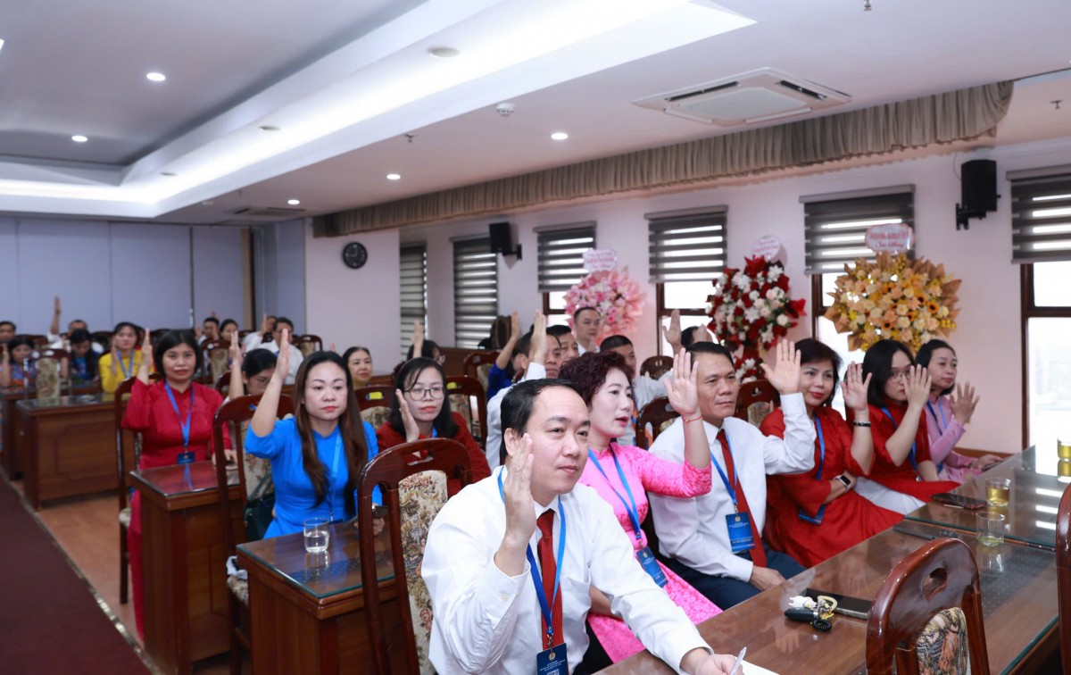 Đại hội V Công đoàn Tổng Công ty Đầu tư phát triển hạ tầng đô thị: Đoàn kết, đổi mới, hướng về cơ sở