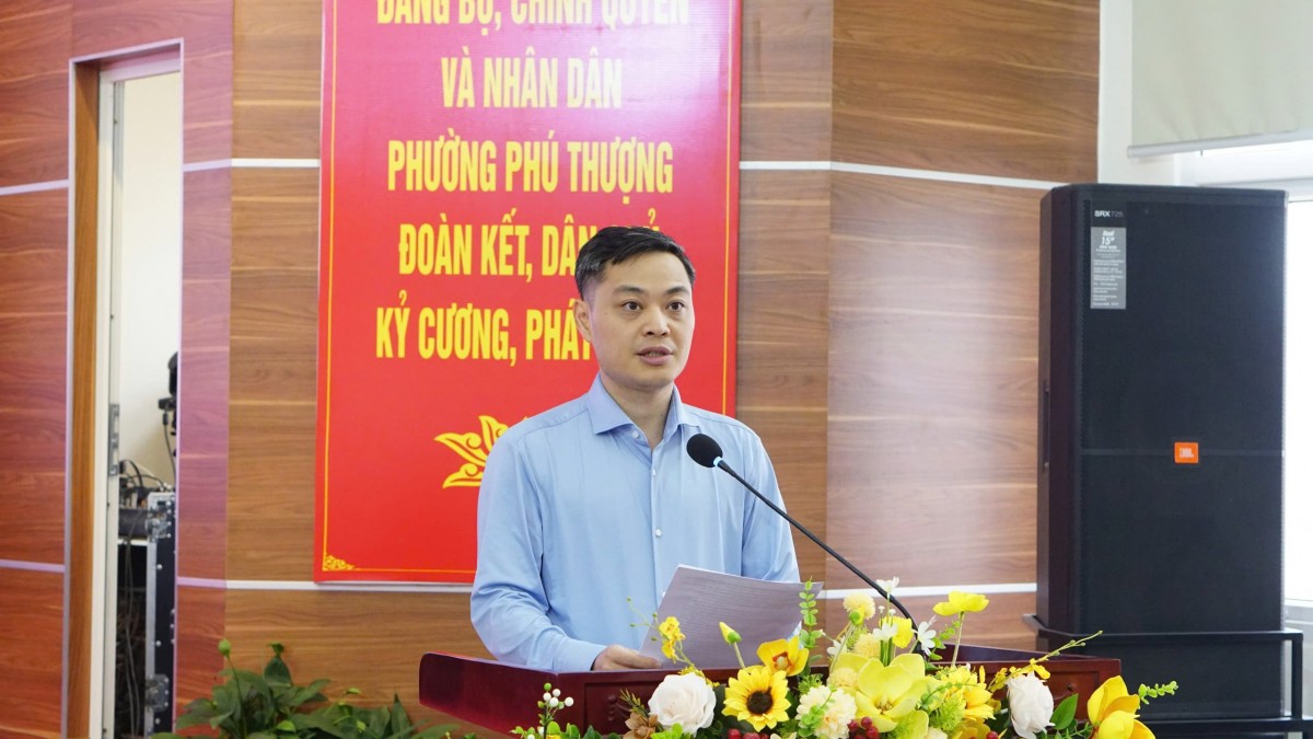 Phú Thượng: Kiện toàn nhiệm vụ năm 2026, hướng tới bầu cử Quốc hội và HĐND các cấp Phú Thượng: Kiện toàn nhiệm vụ năm 2026, hướng tới bầu cử Quốc hội và HĐND các cấp