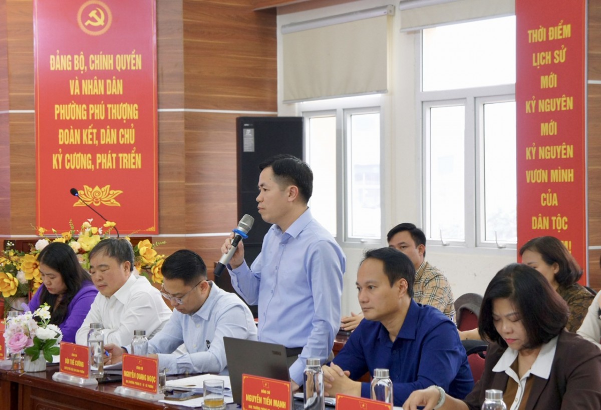 Phú Thượng: Kiện toàn nhiệm vụ năm 2026, hướng tới bầu cử Quốc hội và HĐND các cấp Phú Thượng: Kiện toàn nhiệm vụ năm 2026, hướng tới bầu cử Quốc hội và HĐND các cấp