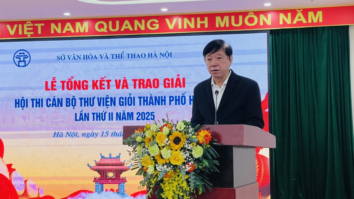 Tôn vinh gương cán bộ thư viện tiêu biểu Thủ đô năm 2025 Tôn vinh gương cán bộ thư viện tiêu biểu Thủ đô năm 2025
