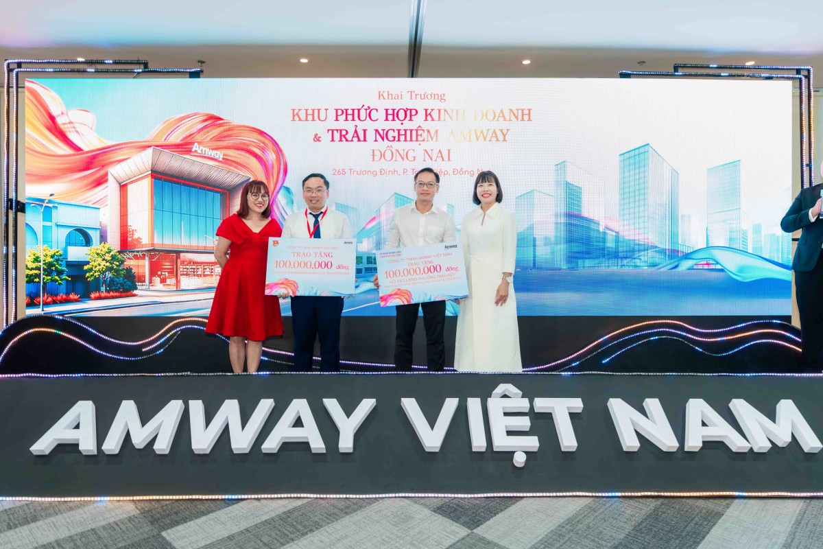 Amway khai trương khu phức hợp kinh doanh và trải nghiệm tại Đồng Nai