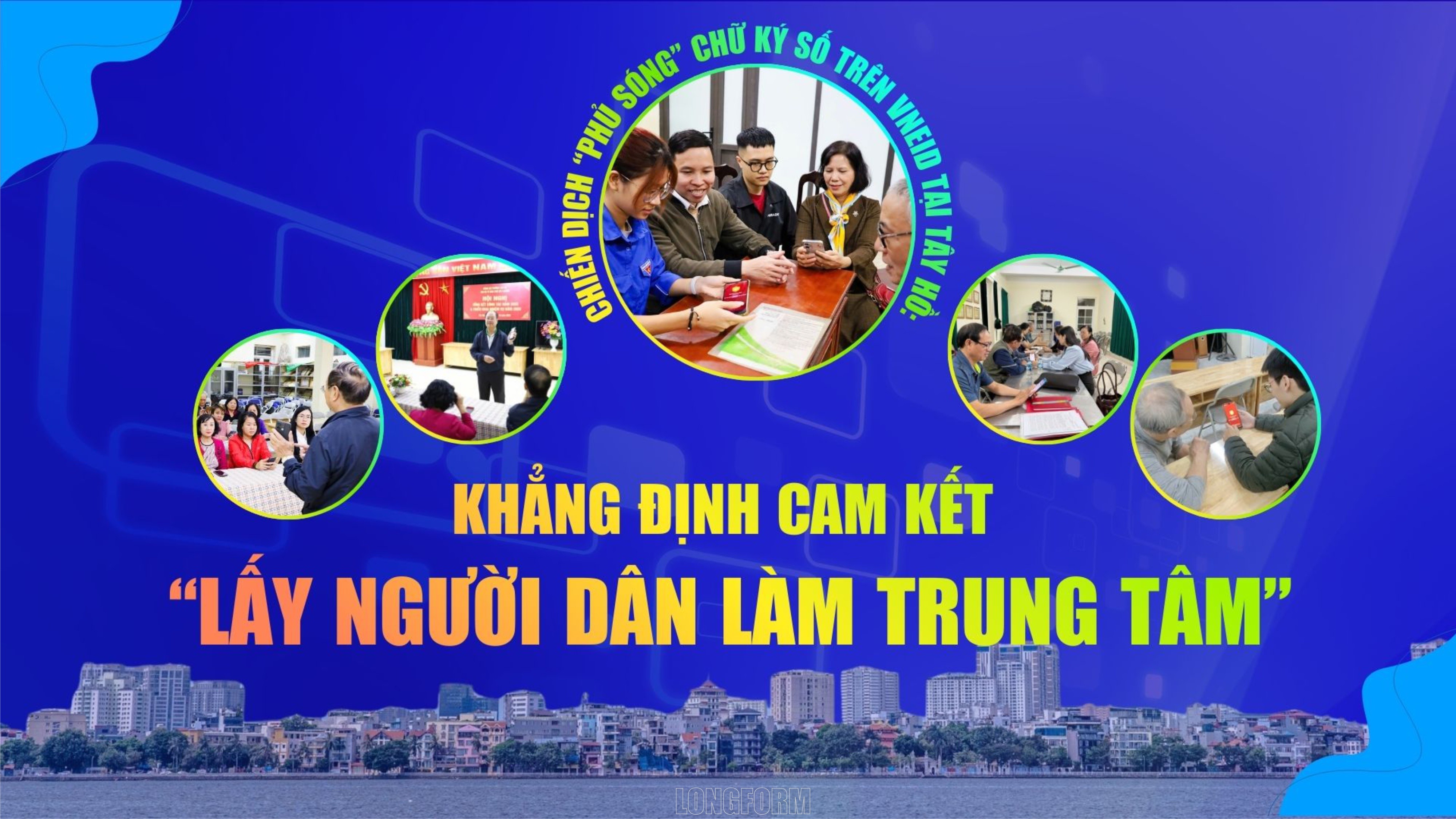 Khẳng định cam kết “lấy người dân làm trung tâm”