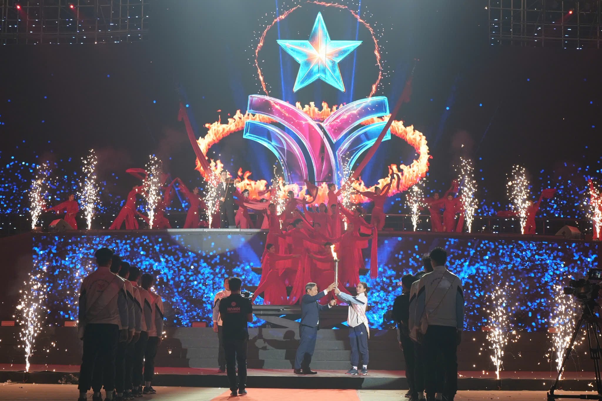 Mãn nhãn Lễ khai mạc Đại hội Thể dục thể thao Thủ đô lần thứ XI năm 2025