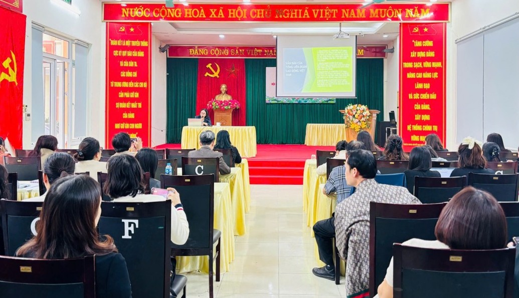 Phường Kiến Hưng: Chuẩn hóa nghiệp vụ, tăng minh bạch tài chính Công đoàn cơ sở