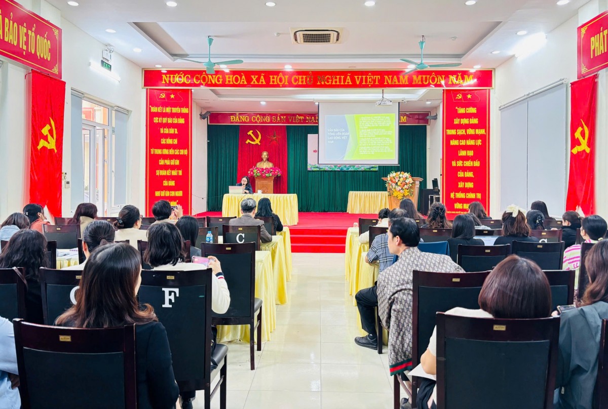 Phường Kiến Hưng: Chuẩn hóa nghiệp vụ, tăng minh bạch tài chính Công đoàn cơ sở Phường Kiến Hưng: Chuẩn hóa nghiệp vụ, tăng minh bạch tài chính Công đoàn cơ sở