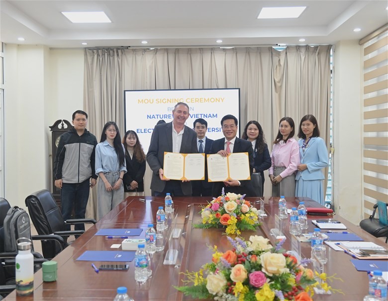 Trường Đại học Điện lực: Thúc đẩy hợp tác về giáo dục và phát triển bền vững với NatureWize Vietnam Trường Đại học Điện lực: Thúc đẩy hợp tác về giáo dục và phát triển bền vững với NatureWize Vietnam