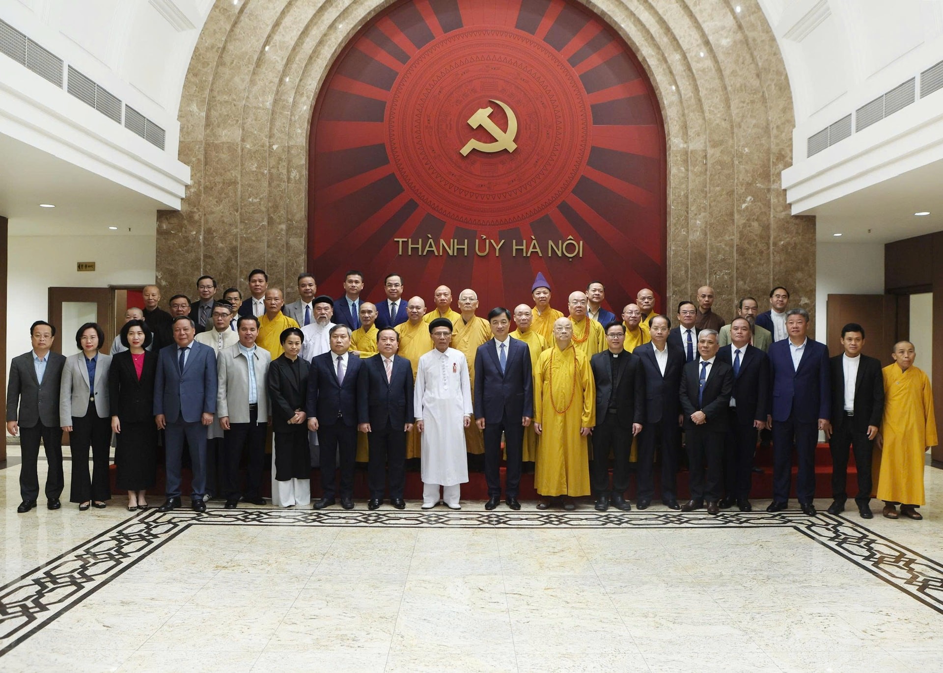 Các tổ chức tôn giáo đóng góp quan trọng trong xây dựng, phát triển Thủ đô Các tổ chức tôn giáo đóng góp quan trọng trong xây dựng, phát triển Thủ đô