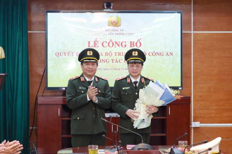 Bổ nhiệm Thượng tá Nguyễn Thanh Bình giữ chức Phó Cục trưởng Cục Truyền thông Công an nhân dân Bổ nhiệm Thượng tá Nguyễn Thanh Bình giữ chức Phó Cục trưởng Cục Truyền thông Công an nhân dân