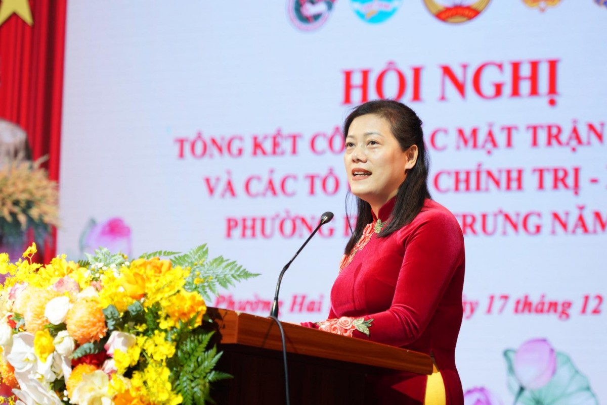 Hai Bà Trưng: Tổng kết công tác Mặt trận Tổ quốc và các tổ chức chính trị - xã hội