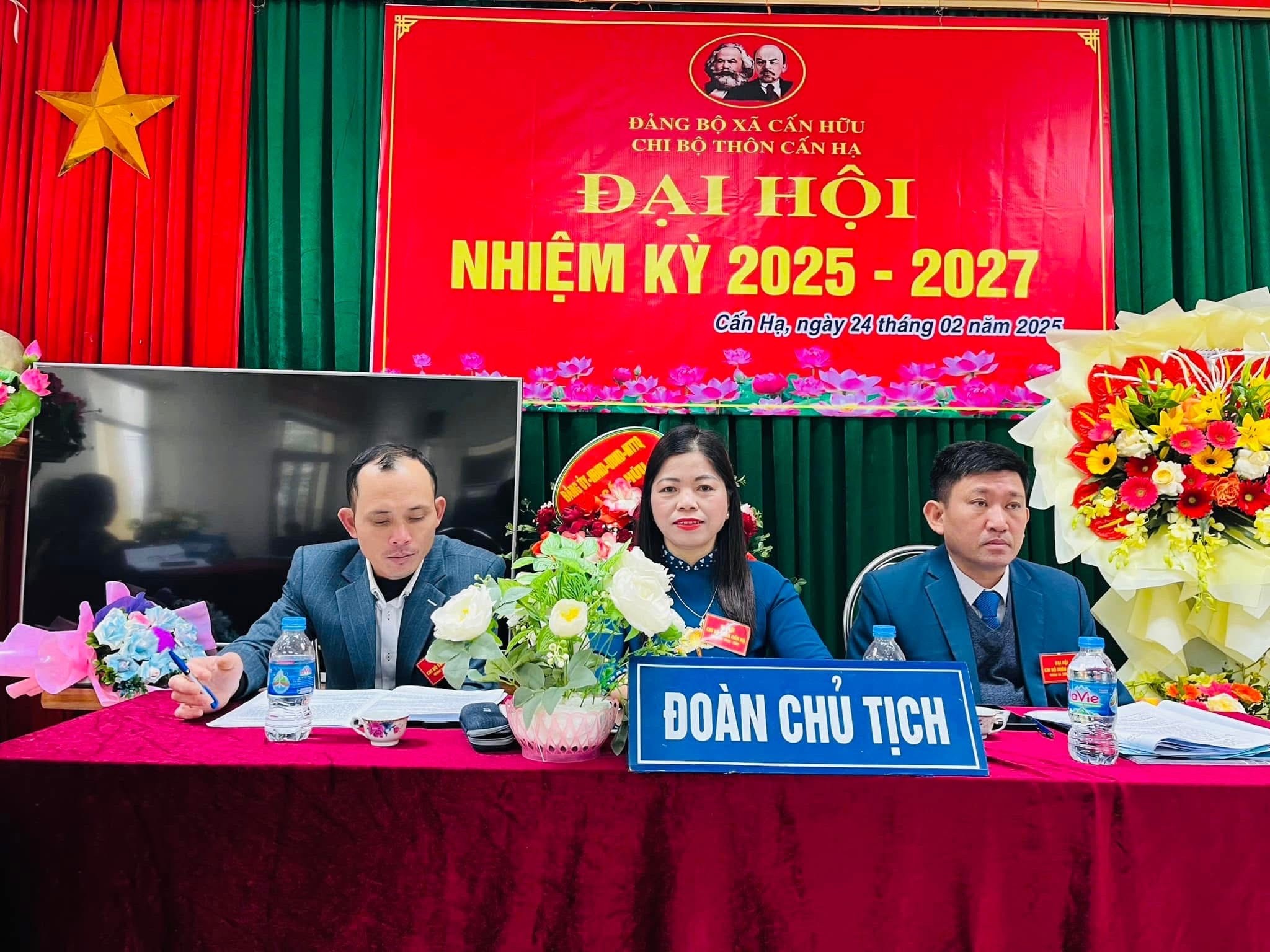 Thôn Cấn Hạ: Bí thư gương mẫu, Chi bộ vững mạnh, nhân dân đồng lòng