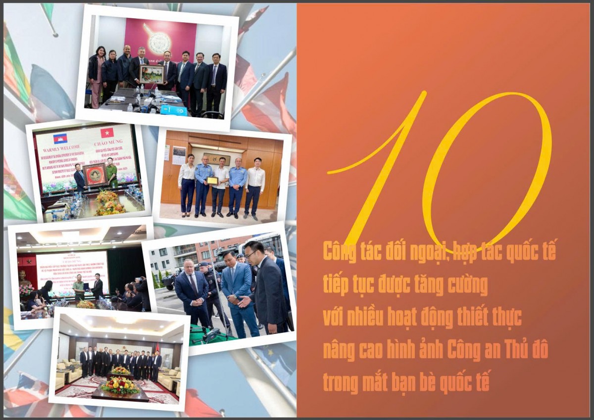 10 dấu ấn tiêu biểu nổi bật của Công an thành phố Hà Nội năm 2025 10 dấu ấn tiêu biểu nổi bật của Công an thành phố Hà Nội năm 2025