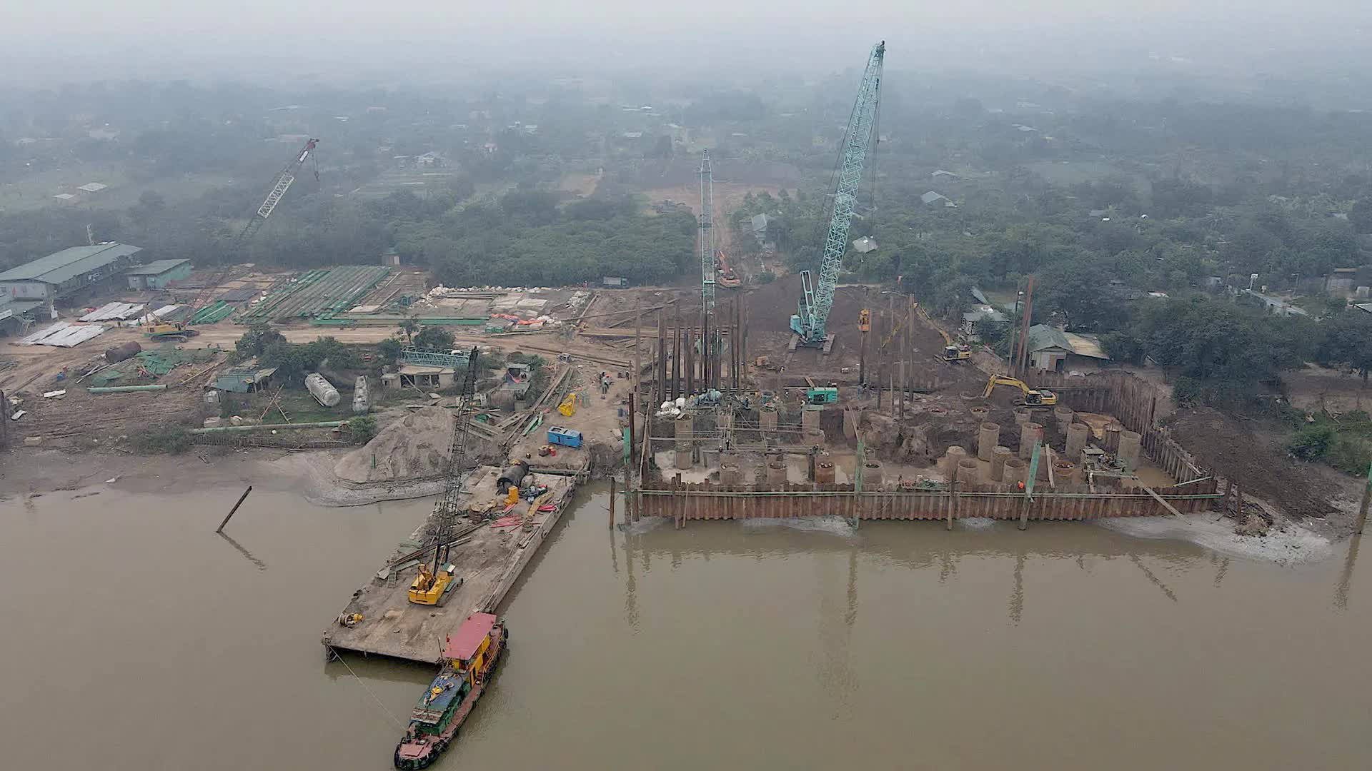 Cầu Tứ Liên dự kiến hoàn thành toàn bộ công tác GPMB trong tháng 6/2026 Cầu Tứ Liên dự kiến hoàn thành toàn bộ công tác GPMB trong tháng 6/2026