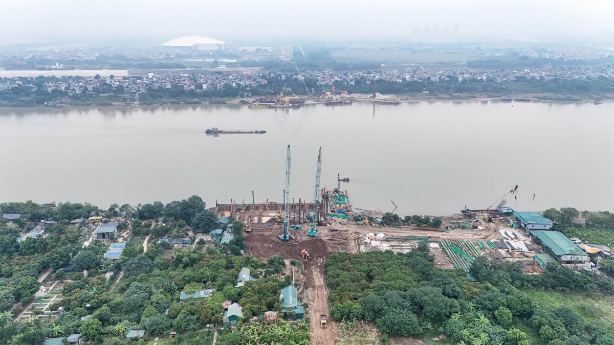 Đẩy nhanh giải phóng mặt bằng, tạo đà thi công 7 cây cầu vượt sông Hồng Đẩy nhanh giải phóng mặt bằng, tạo đà thi công 7 cây cầu vượt sông Hồng